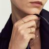 Lunne 14K Diamond Slim Essence Ring (14K Gold) Lcr04 (B Type)
