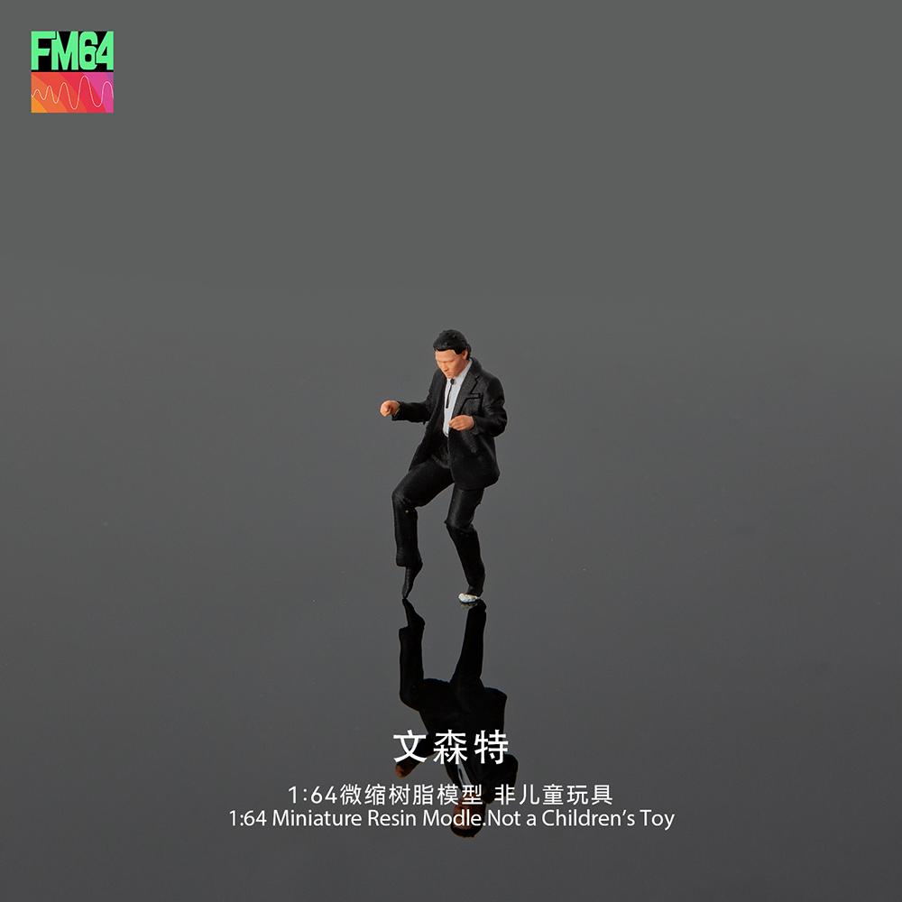 Kicarmod 1/64 Pulp Fiction Story Charakter Serie Harz Miniatur Szene Figur Modell Für 1/64 Diecast Auto Diorama Sammlung