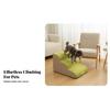 Dog Ramp Stairs Stepped Incline Foam Pet Stairs Dog Stair Ramp Soft Slope Design Upholstered Pet Step Textured Textile