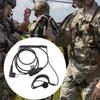 D-Shape Swivels Earpiece Headset with PTT ButtonMic for Two-Way Radio WalkieTalkie for Hytera BP510 BP516 BP 510
