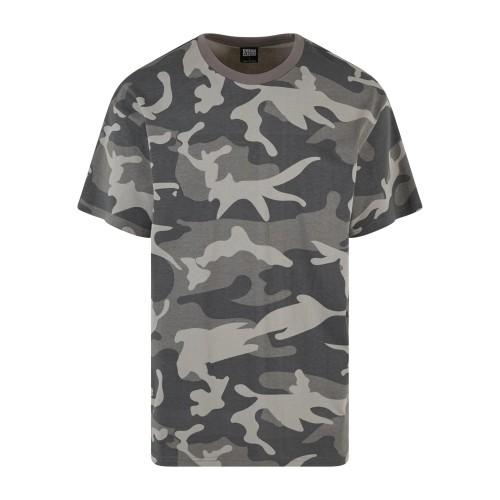 Urban Classics Mens Simple Camo Oversized T-Shirt