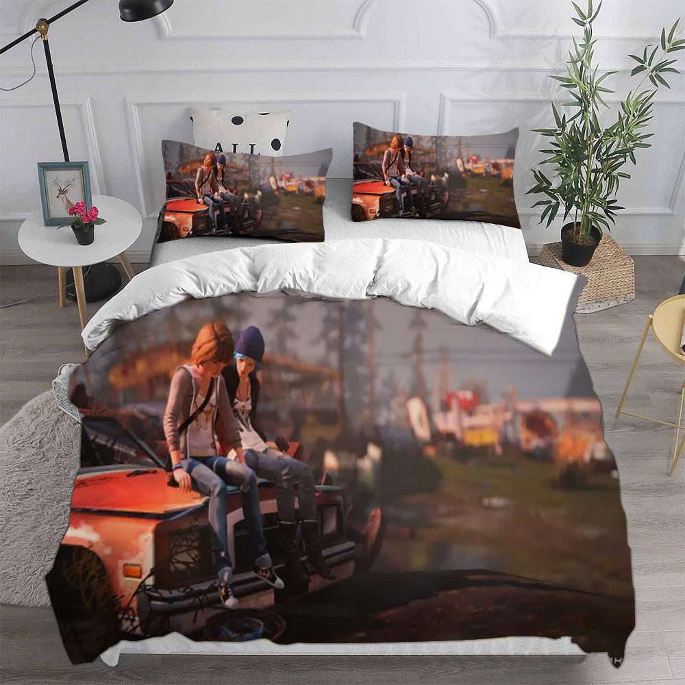 Life Is Strange Bedding Sets Eu Single Us Twin Comforter Quilt Bed Cover Duvet Cover Pillow Case 2-3 Pieces Sets Kids Adult Size