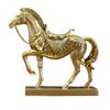 Harpiks Løpende Hest Statue Miniatyr Simuleringsponni Figurin Dyr Skulptur Hjem Kontor Skrivebord Dekor Ornament