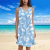Women's Fashion Floral Print V-Neck Camisole Dress