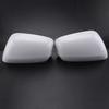 2PCS White Rear Mirror Cover Cap For Honda Fit / Jazz 2009 2010 2011 2012 2013 `