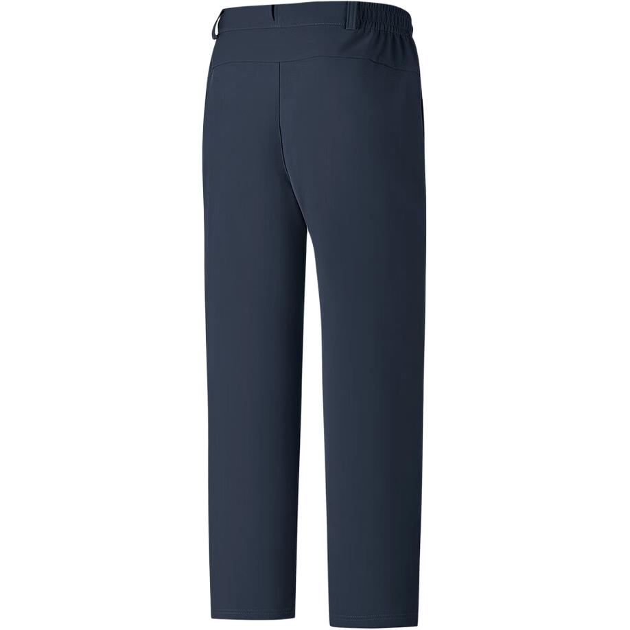 Skechers Knitted Long Pants Mid Waist Sports Straight Leg Simple Woven Water Resistant Casual Pants Men Bottoms P325M116-0515