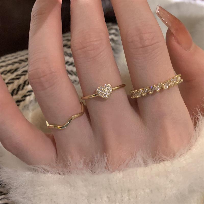 Elegant Fairy Butterfly Quad Ring Set: Trendy Cold Style Index Finger Design for Women