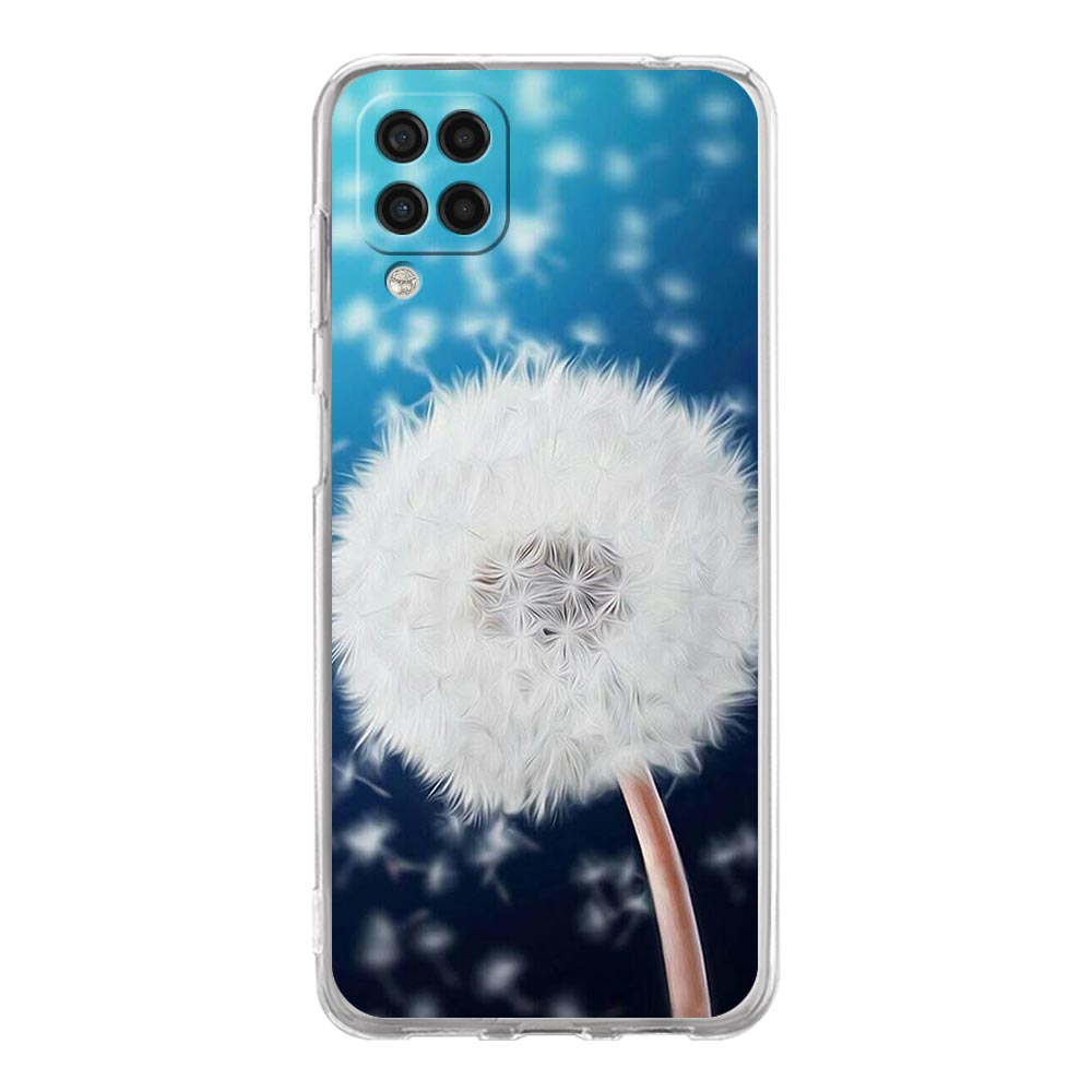Phone Case For Samsung Galaxy A13 A33 A35 A55 A73 A53 A23 A51 A71 A21S A72 A31 A41 A05s A03S A15 A25 5G Cover flower Dandelion