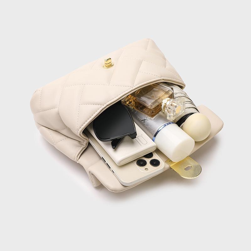 Neue Sommer Echtleder Crossbody Unterarmtasche Leichter Luxus Diamantkette Ein Schulter Einfach Täglich Damen