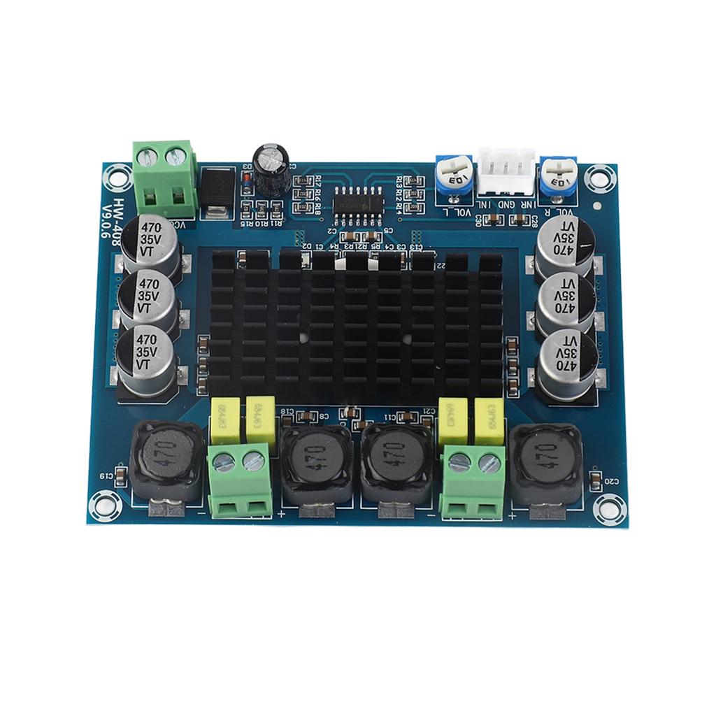 HW-408 TPA3116D2 Vysoce výkonná dvoukanálová DIY digitální deska zesilovače výkonu