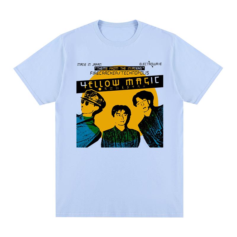 

Yellow Magic Orchestra YMO Vintage tshirt Ryuichi Sakamoto Classic Cotton Unisex T shirt New TEE TSHIRT Women s tops 3XL