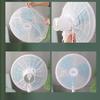 Home Eletric Fan Dust Cover Drawstring Protective Net Anti Pinch Hand Safety Dustproof Stand Fan Cover Fan Guard Storage Bags