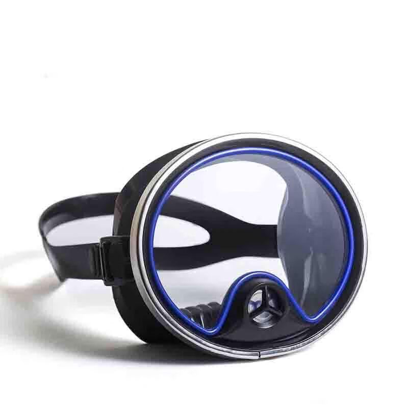 DIDEEP Silicone Tempered Glass Diving Mask