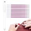 10pcs Heat Erasable Marker Pen Temperature Disappearing Fabric Pens Line  DIY For Patchwork Fabric PU Leather Mark Sewing Tool