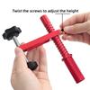 Workbench 1Pack Bench Dog Clamp 19/20mm Dog Hole Clamps for Woodworking Quick Acting Aluminum Adjustable Dog Clamp for MFT Table