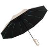 Full-Automatic Umbrella No. plus-Sized Reinforced Thickened Men's High-End Women's Rain And Two Special Car Reverse Folding