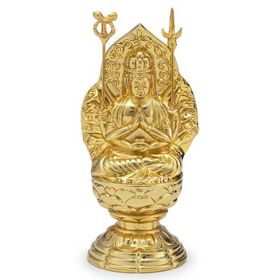 Buddhist Altar Shop Takita Shoten Buddha Statue Kannon Bodhisattva In the Year of the Made of Alloy X Width Keishu Guardian Deity and Guardian Buddha
