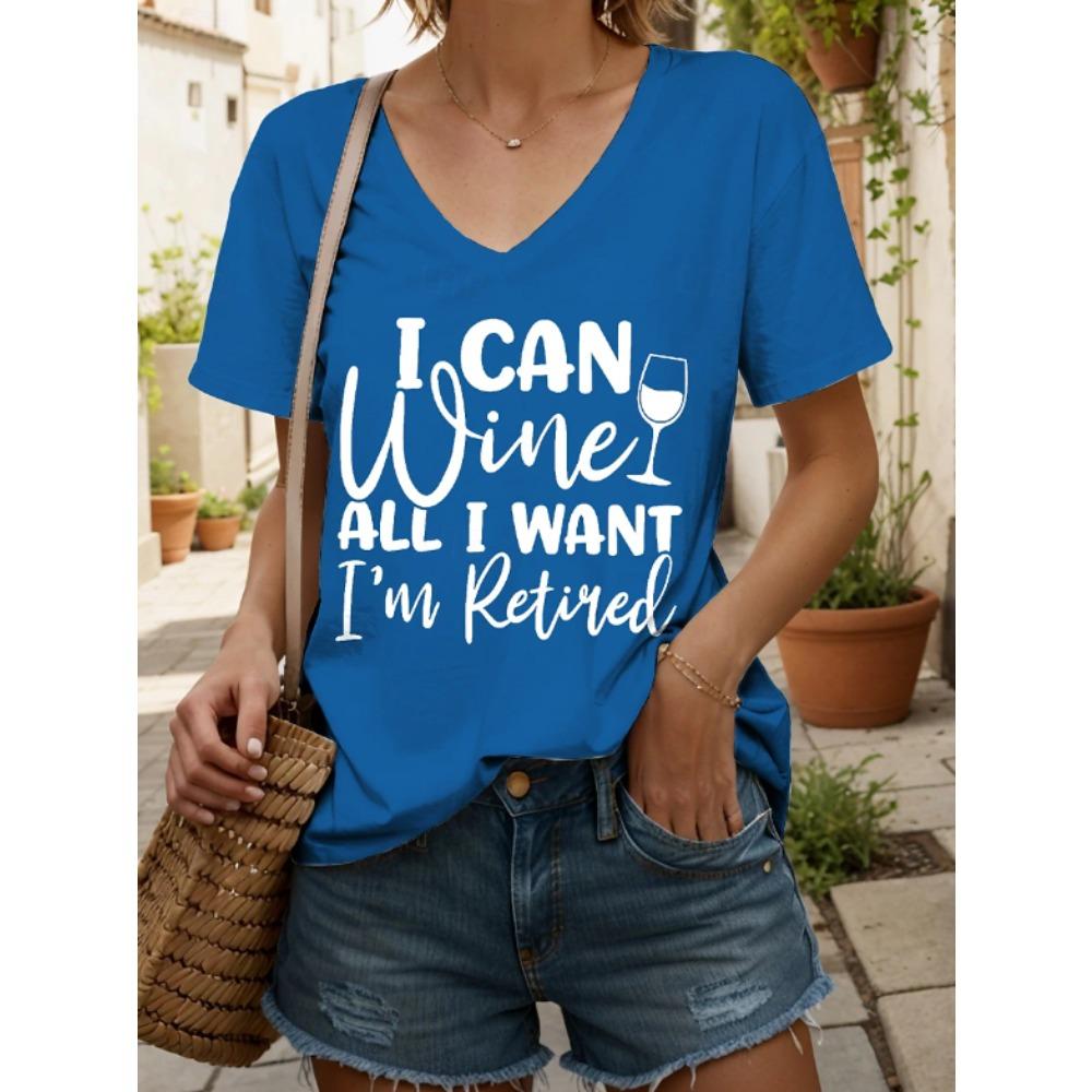 Camiseta de Verano para Mujer Estampado Vintage Manga Corta Camisetas Casuales Tops Estampados