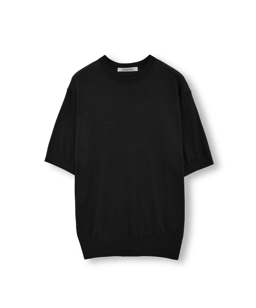 Beulaunyadeu Supima Cotton Half Knit, Black