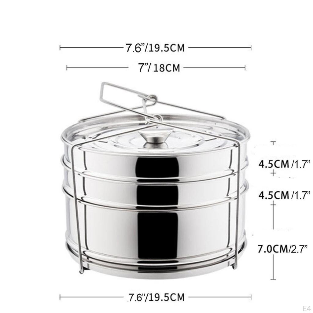 Stainless Steel Lunch Box Set for Outdoor Dining