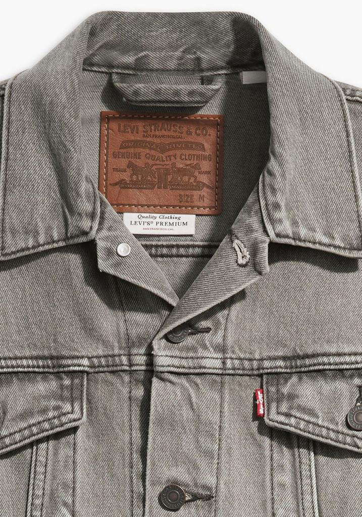 Demi-season Jacket Levi's Herren The Trucker Jacket Man Grey