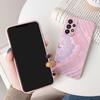 Case For Samsung Galaxy A53 5G A 53 Back Cover Protective Silicone Funda Fashion Marble Stone Texture Coque For Samsung A53 Capa