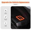 Orange ABS Dashboard Air Outlet Frame Trim For Toyota Tacoma 2024+ US