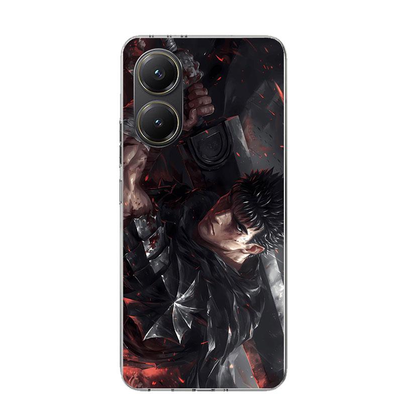 Schwarz Weiß G-Guts B-Berserks Handyhülle Für Xiaomi Poco X7 X6 X5 Pro F7 Ultra Redmi 15C 15 13 13C 12 12C 10 10A 10C 9 9A 9C 9T