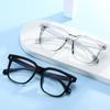 Transparent Computer Glasses Frame Women Men Anti Blue Light Square Round Eyewear Blocking Glasses Optical Spectacle Eyeglass