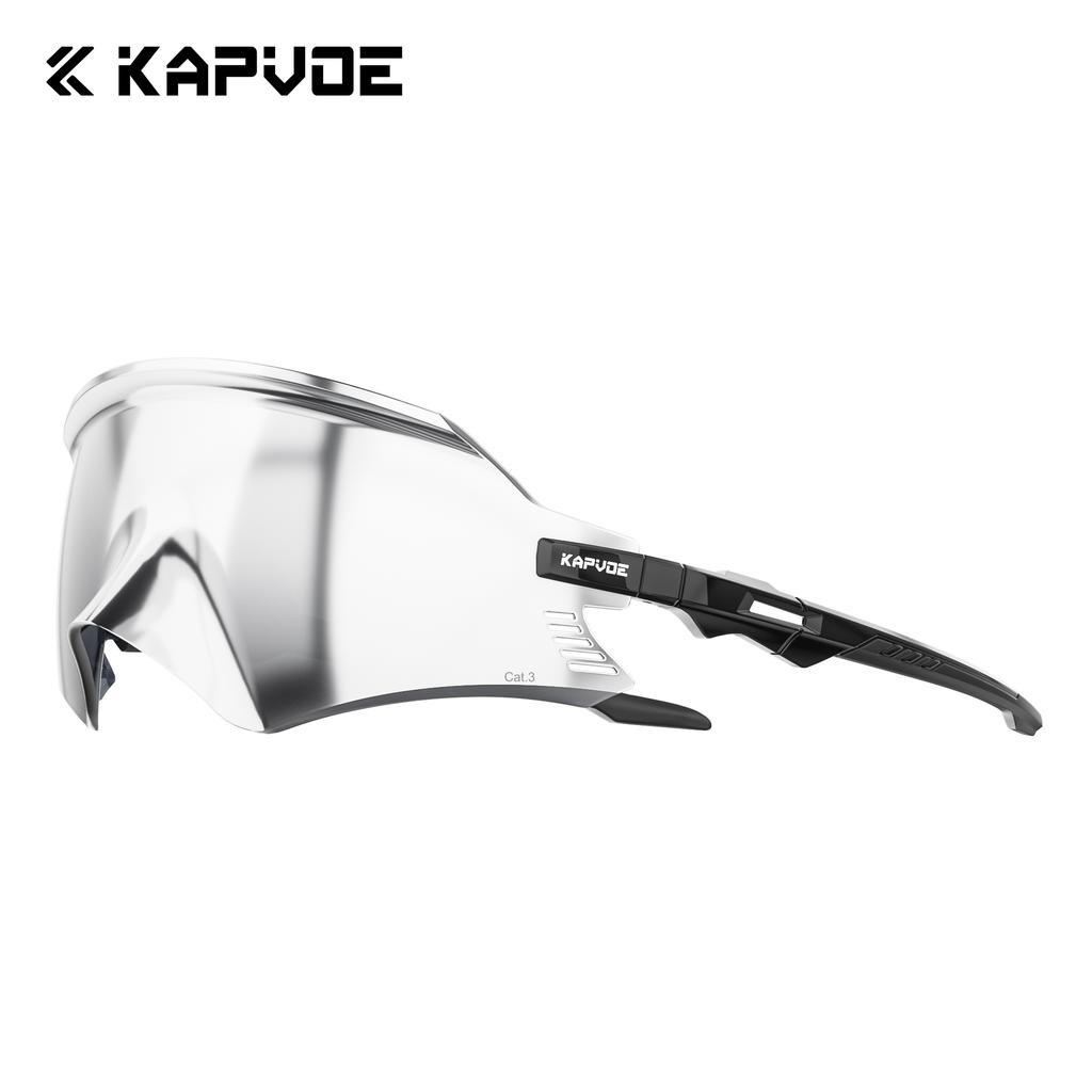 Kapvoe Cycling Glasses UV400 Men Bike Sunglasses Airbreathing MTB Eyewear Outdoor Sport Goggles Bike Glasses Oculos De Ciclismo