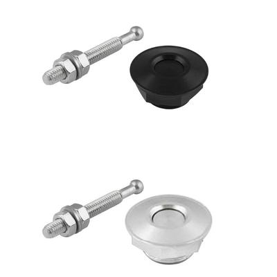 1 Zestaw Uniwersalny Stosunek Ze Stopu Aluminium Pin Blokujący Maskę Zestaw Zamków Maski Zestaw Zamków Tuningowych Dolne Zamki Maski Zaczepy Piny Akcesoria Samochodowe