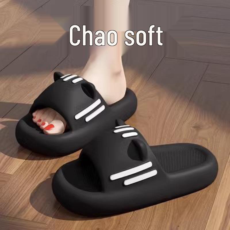 

Тапочки на толстой подошве для пары: Летние Нескользящие Пляжные и Домашние Тапочки для Мужчин и Женщин 38-39