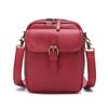 Women's PU Crossbody Bag Multifunctional Large Capacity Purse with Multiple Slots and Pockets
