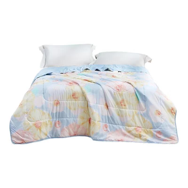 Luolai Floral Dream Ultra-Soft Washable Summer Quilt