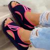 Mesh Soft Bottom Casual Sandals Breathable Running Shoes Flat Student Fish Mouth Shoes Sport Sandalias Ladies casual shoes