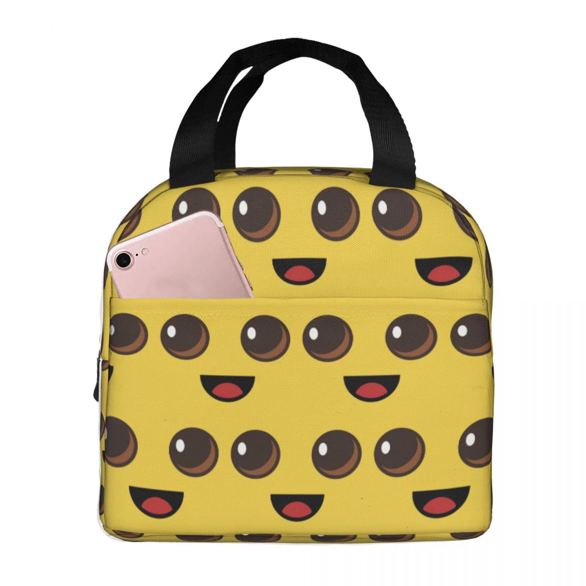 Peely Victory Royale Banana Insulated Lunch Bag for Kids School Cooler Thermal Food Box Tote Leakproof Lunch Boxes Container One Size