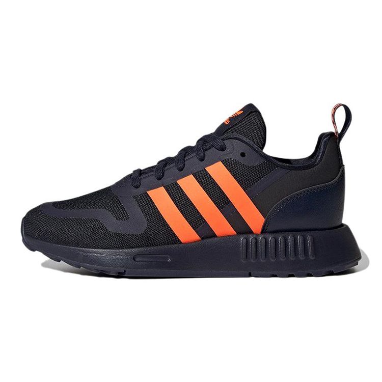 Adidas Originals Multix Durable Breathable Low-Top Running Shoes Kids Sneakers Blue Orange GW3005