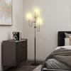 Floor Lamp, 165 Cm Tall Standing Lamp with 3 Light and Foot Switch for Living Room, Bedroom, Bedside, Office, E27 Base Without Bulb (40W Max)