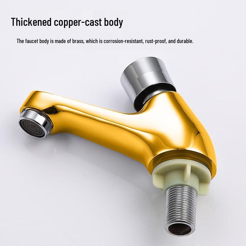 Lianshidan Einzel-Wasserhahn mit Kaltwasserverzögerung