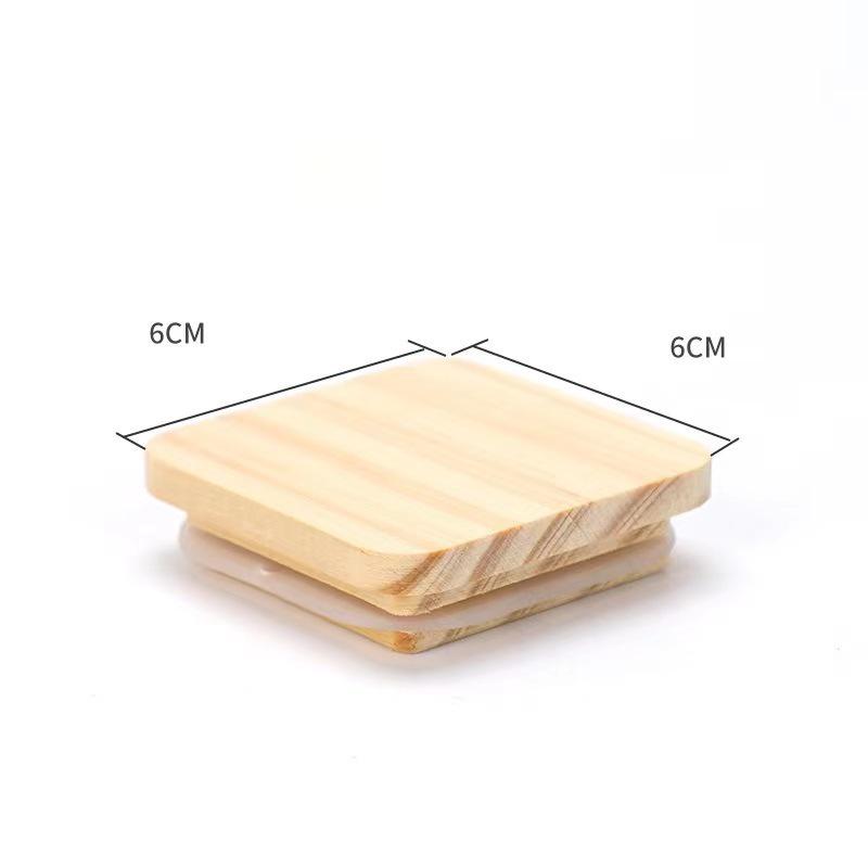 Solid Wood Mug Lids - Thickened Wooden Sealing Tops for Cups