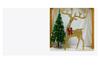 Luminous Wrought Iron Christmas Deer Ornament Set for Hotel Festive Décor