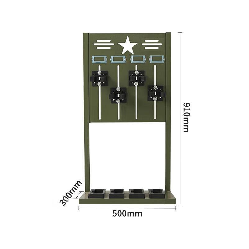 Qishenyi 95 Portable Outdoor Metal Gun Rack
