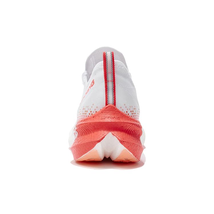 New LiNing Feidian Challenger Cushioned Slip Resistant Breathable Lightweight Low Top Running Shoes Standard White ARMR011-3