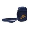 Nike Heritage Large Logo Polyester Shoulder Crossbody Bag Unisex bags Navy BA5871-410