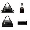 Luxury Patent Leather Handbags for Women Designer Crocodile Pattern Women's Shoulder Crossbody Bag Hobos Ladies Messenger Bags