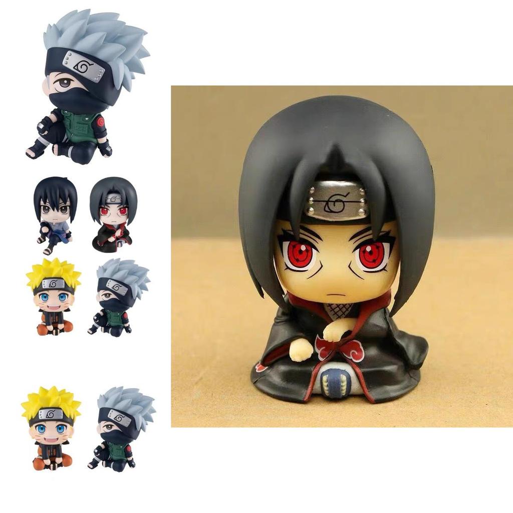 Pvc Naruto Dolls Uzumaki Naruto Uchiha Sasuke Hatake Kakashi Uchiha Itachi