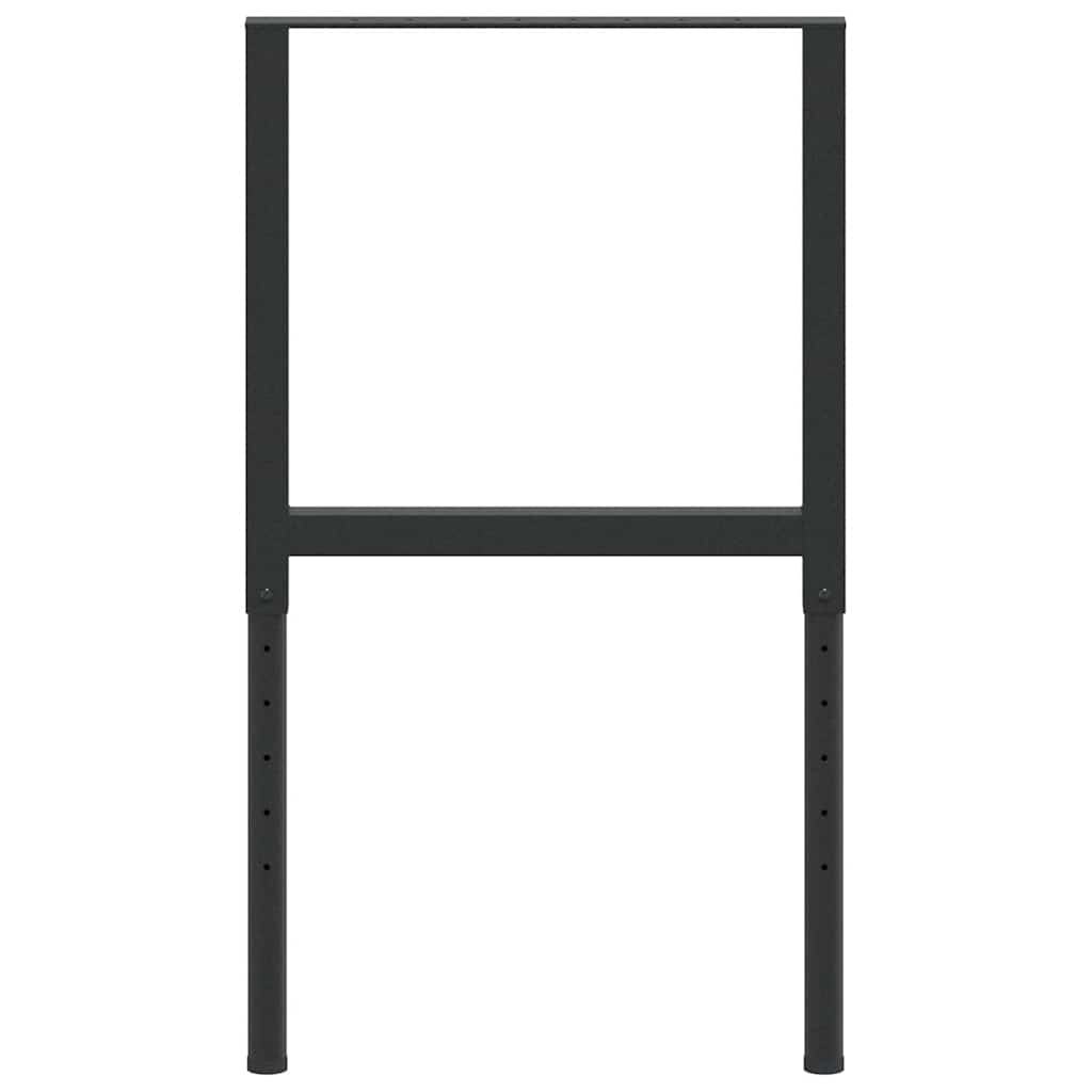 Adjustable Workbench Frame Set 2 pcs Metal 55 x (69 95.5) cm
