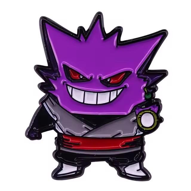 Japanese Anime Pokemon Enamel Pin Lapel Pins for Backpack Brooches On Clothes Briefcase Badges Metal Jewelry Accessories