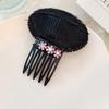 1pcs Fluffy Bangs Volume Booster Pad Clip, Invisible Seamless 5-Tooth Hair Comb Top Hairline Anti-Flattening Root Clip - An Excellent Hair Styling
