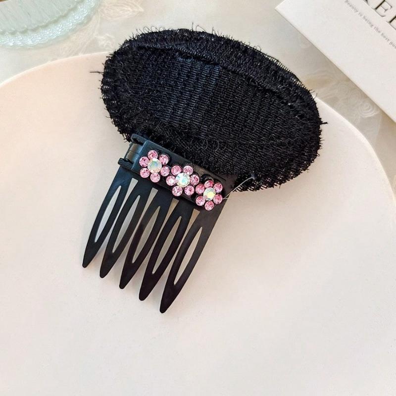 1pcs Fluffy Bangs Volume Booster Pad Clip, Invisible Seamless 5-Tooth Hair Comb Top Hairline Anti-Flattening Root Clip - An Excellent Hair Styling